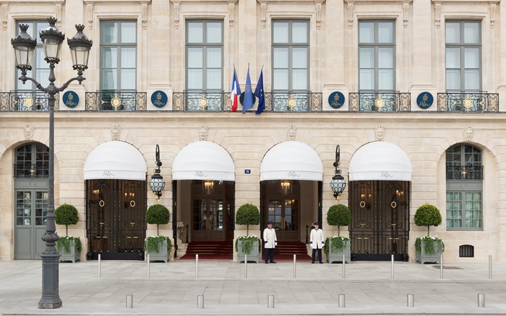 l’hôtel Ritz à Paris